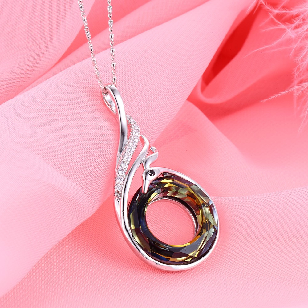 Necklace for Jewelers Crystals Environmental Friendly Latest Necklace Designs for Dress Accessory