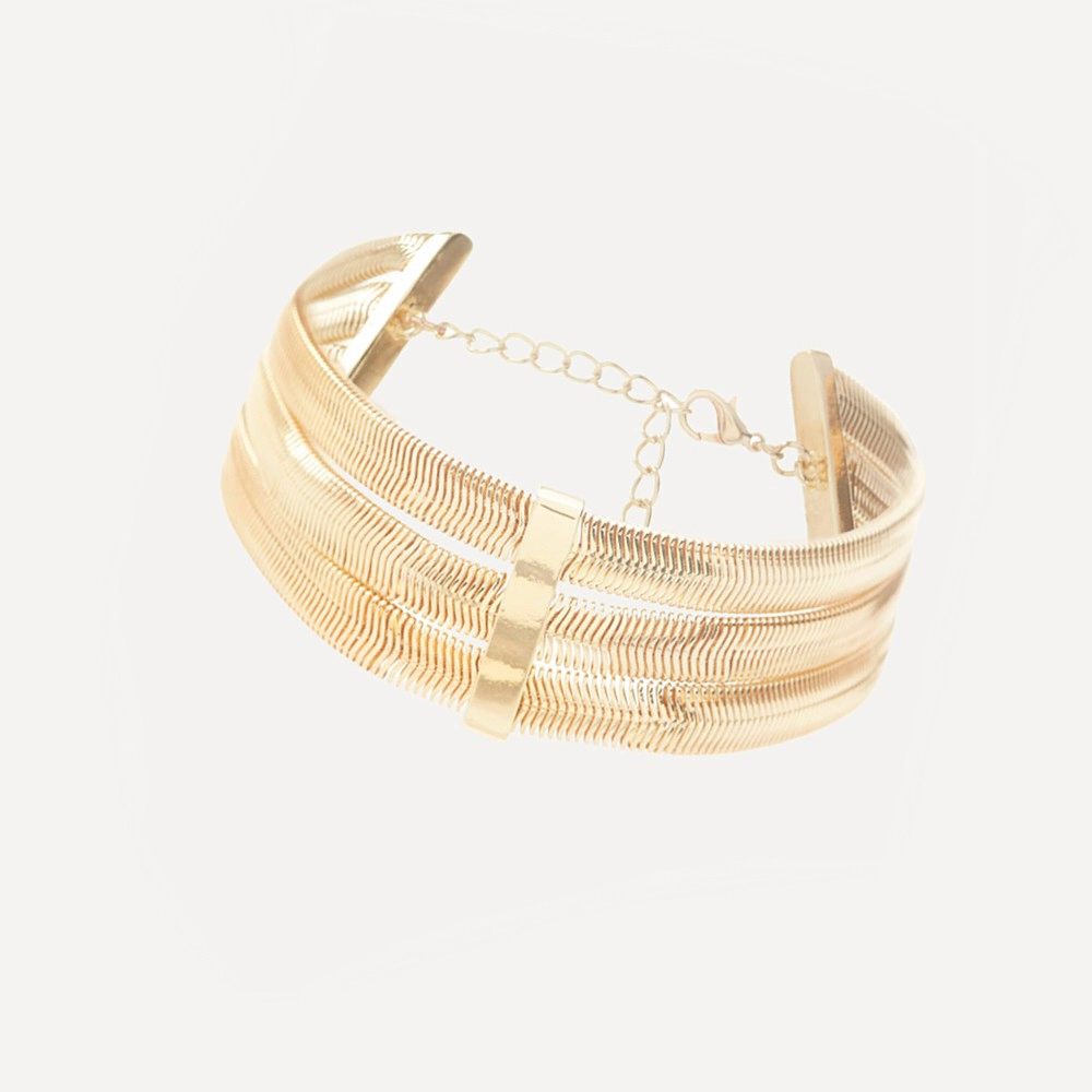 porcelana Nueva llegada de Europa y América tendencia moda artificial nuevo diseño de moda serpiente collares de cadena de gargantillas al por mayor para las mujeres fabricante