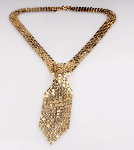 Women Alloy Crystal Necklace Wedding Jewelry Tie Style Necklaces Jewelry Accessories