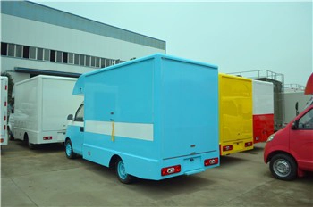 4x2 новых мобильных грузовых грузовика в грузовике для фруктов с более дешевой ценой