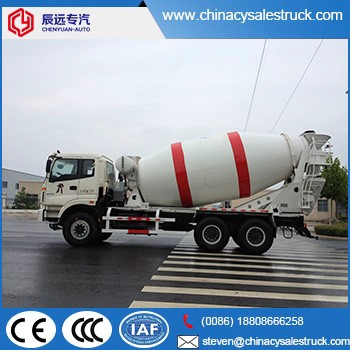 Auman 10-12cbm concrete mixer trak para sa pagbebenta