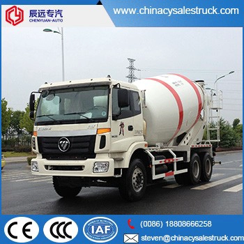 Auman 10-12cbm concrete mixer trak para sa pagbebenta