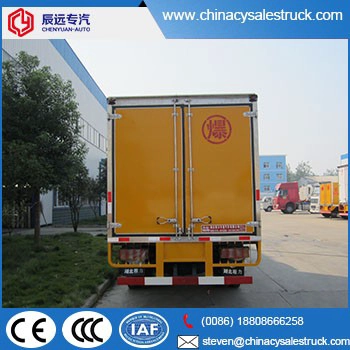 Fábrica más barata del camión de entrega del cargo de la caja de China del precio en China