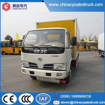 Fábrica más barata del camión de entrega del cargo de la caja de China del precio en China