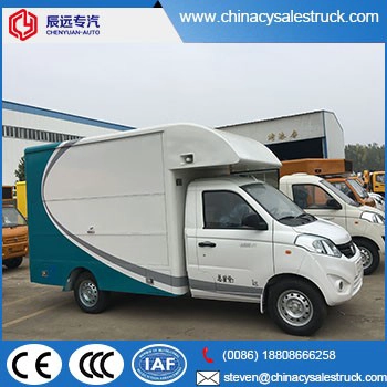Cheaper price small mobile fast food truck in malaysia