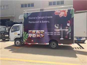 Customized 4x2 Diesel China Moible Fast Food Truck Price Body Superstructure hindi kinakalawang na asero para sa pagbebenta ng meryenda