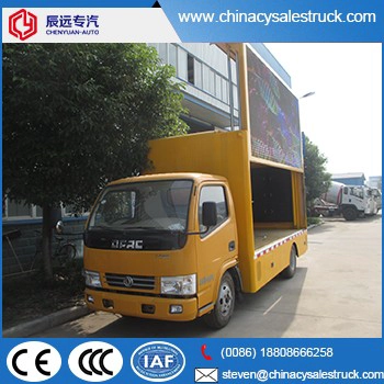 DFAC 4X2 outdoor advertising LED truck P4,P5,P6,P8,P10 screen factory