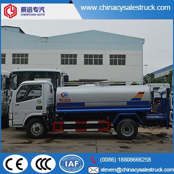 Diesel 5000 liters maliit na water cistern trak para sa pagbebenta