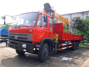 Dongfeng 6x4 truck mounted crane manufactures in china