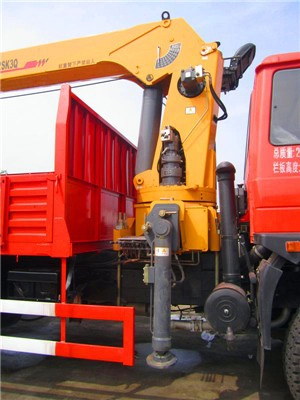 Dongfeng 6x4 truck mounted crane manufactures in china