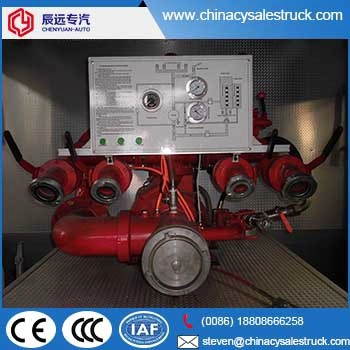 HOWO 6000L المورد شاحنة مكافحة الحرائق في الصين