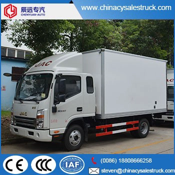 JAC 10tons explosive van trucks supplier sa china