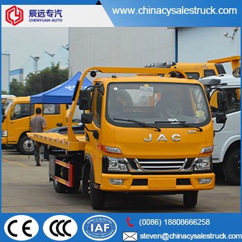 JAC 4X2 rhd бортовой эвакуатор для грузовиков