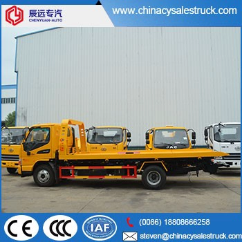 JAC 4X2 rhd бортовой эвакуатор для грузовиков