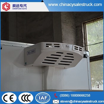 JMC 3cbm雪卡车,中国冰箱厢式货车供应商