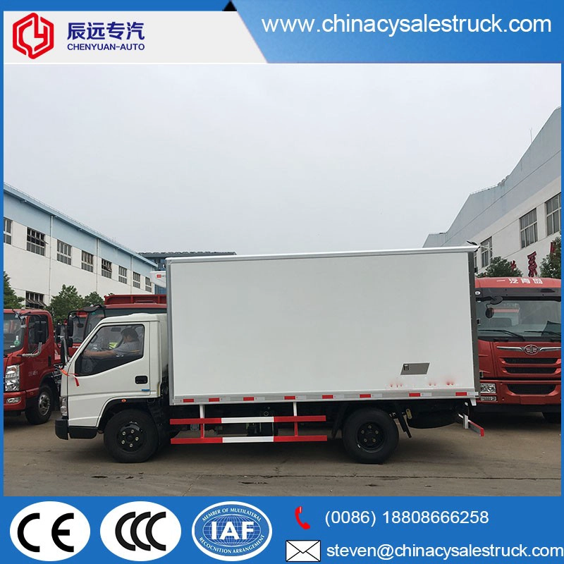 JMC NEW STYLE 3-5 Ton ginagamit refrigerator / cool na mga supplier ng trak sa china