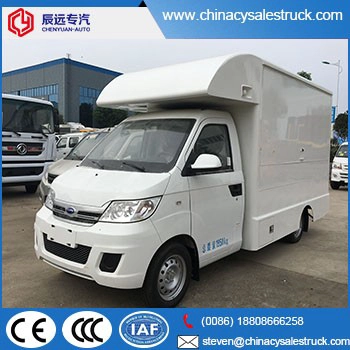 Karry brand 4x2 used fast food trucks supplier in china