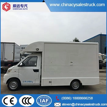 Karry brand 4x2 used fast food trucks supplier in china