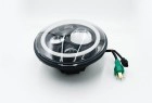 Ventas calientes ronda 7 '' faros led para Jeep y Harley Davidson