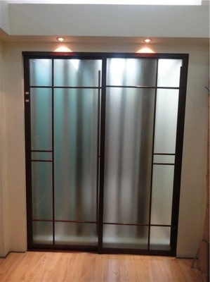 glass door