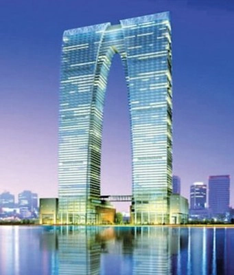 building glass