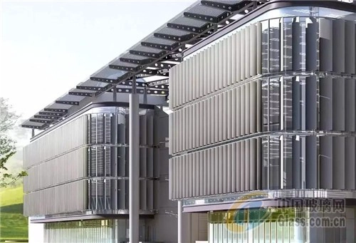Glass curtain wall