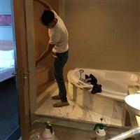 bathroom glass