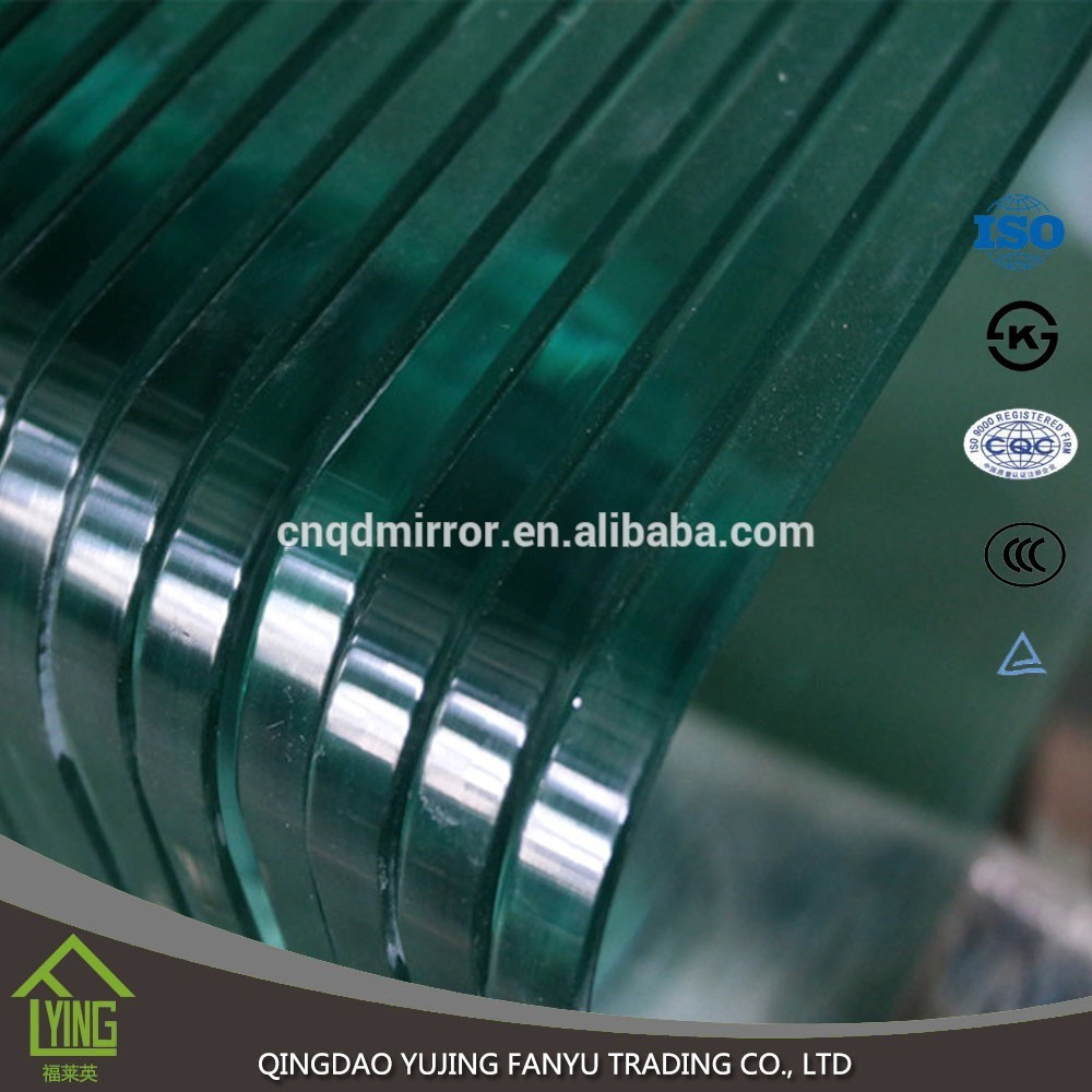 Chine mouture fine 19mm trempé verre plat pour un traitement ultérieur fabricant