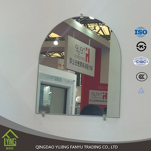 China 2017 Hot sell bathroom mirror 2mm 3mm 4mm 5mm 6mm with customized sizes manufacturer