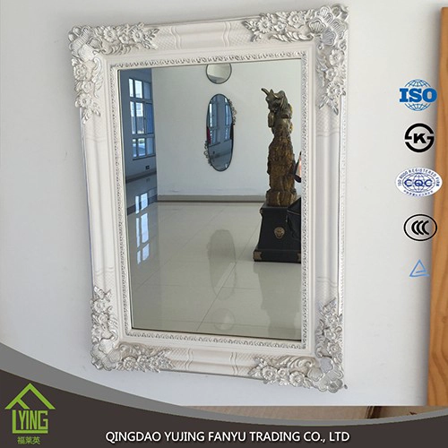 China 2mm 3mm 4mm cheap silver mirror / decorative wall mirror furniture manufacturer