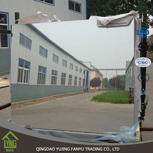 China 3 mm 4mm 5mm  large wall mirrors for gym aluminum mirror manufacturer