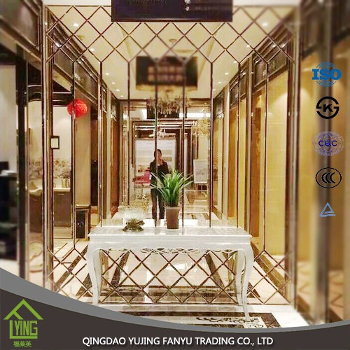 الصين 3mm 4mm 5mm home decorative mirrors wall mirror الصانع