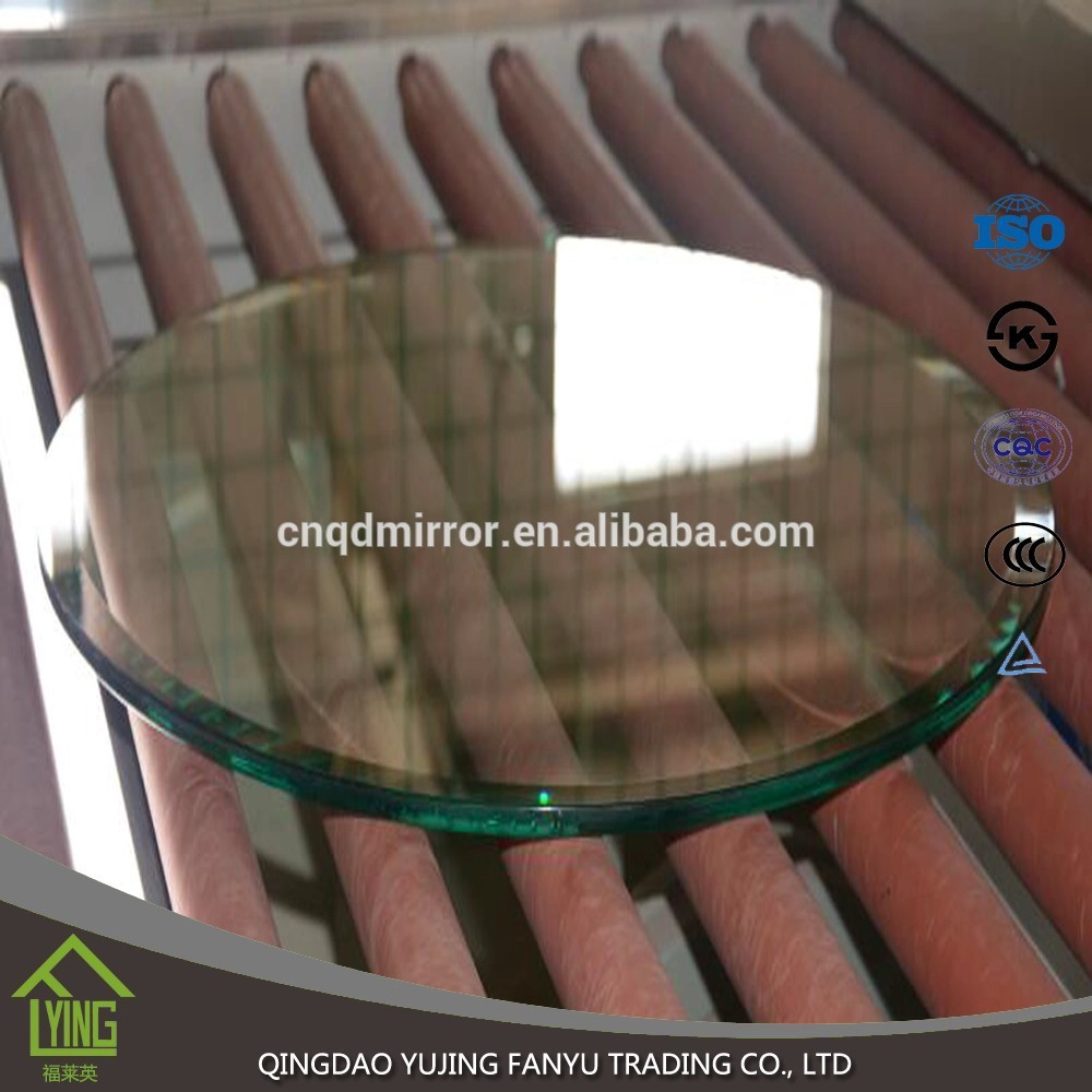 Chine mouture fine de 6mm trempé verre plat pour un traitement ultérieur fabricant