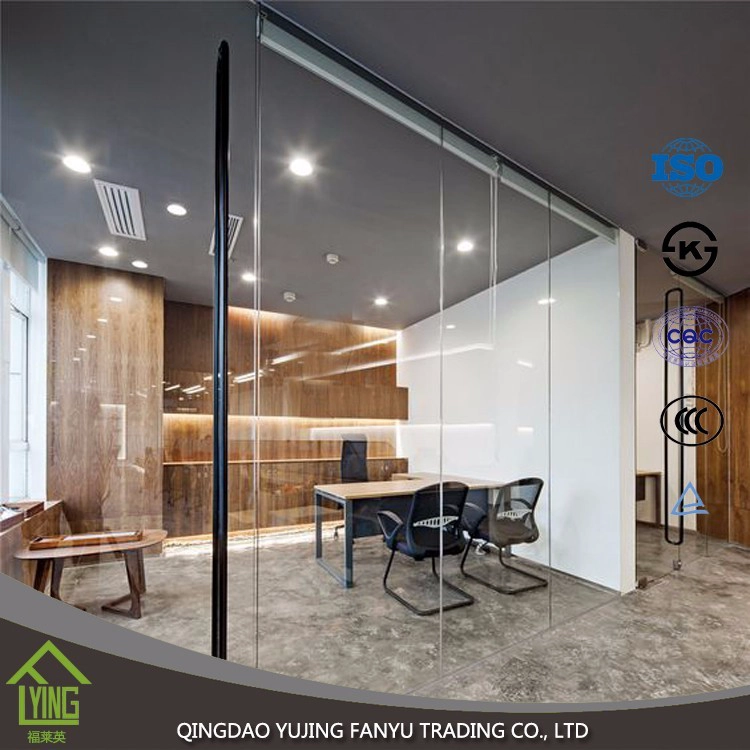 China 4.38mm-30mm SAFETY LAMINATED GLASS with CE & ISO certificate fabrikant