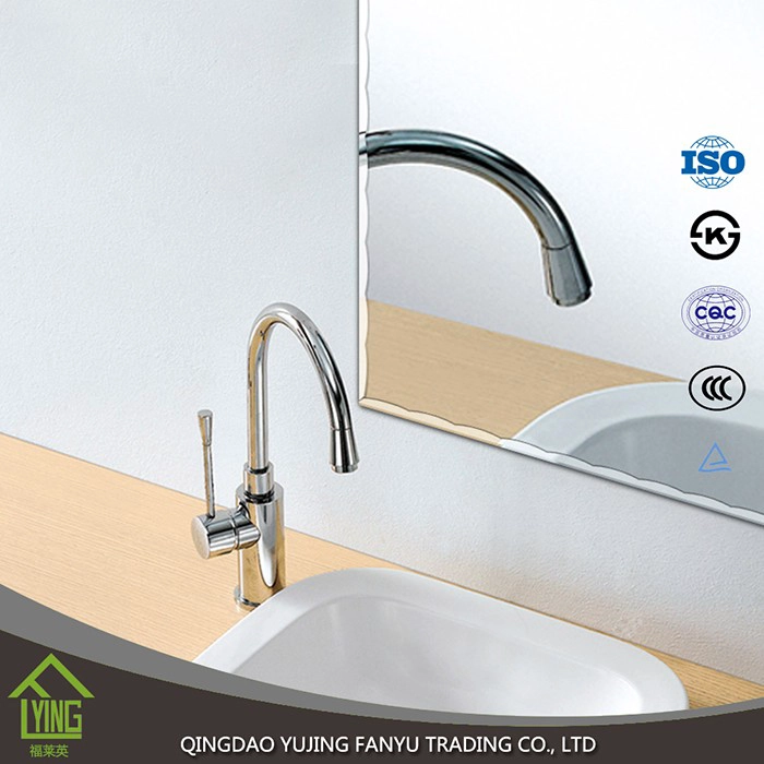 China Waterproof wall mounted silver mirror for bathroom manufacturer