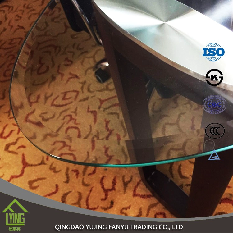 중국 Desk-Top tempered glass / tempered glass for table top with CCC certificate 제조업체