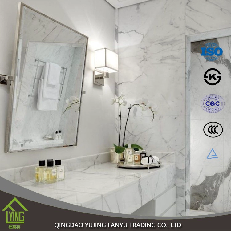 China Hot sale 4mm oval beveled bathroom mirror manufacturer