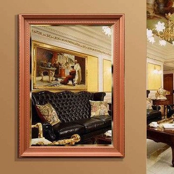 Morden estilo tamanho grande piso espelho quarto espelho de vestir