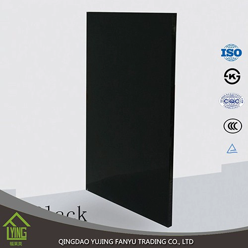 China 3mm 4mm back splash lacquered glass/painted glass for wardrobe sliding door fabricante