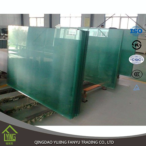 Yujing 3mm 4mm 5mm tinted black glass colored textured decorative glass