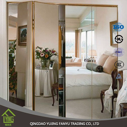 China dressing mirror 2/3/4mm thickness beveled processing mirror price for dress up manufacturer