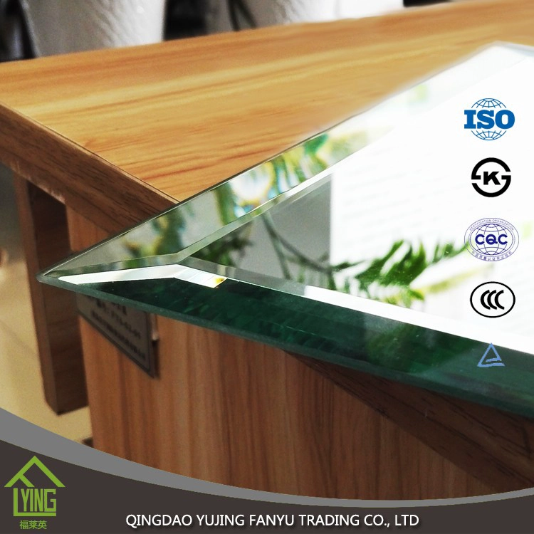 float glass frameless beveled edge silver mirror and aluminum mirror for decorative mirror