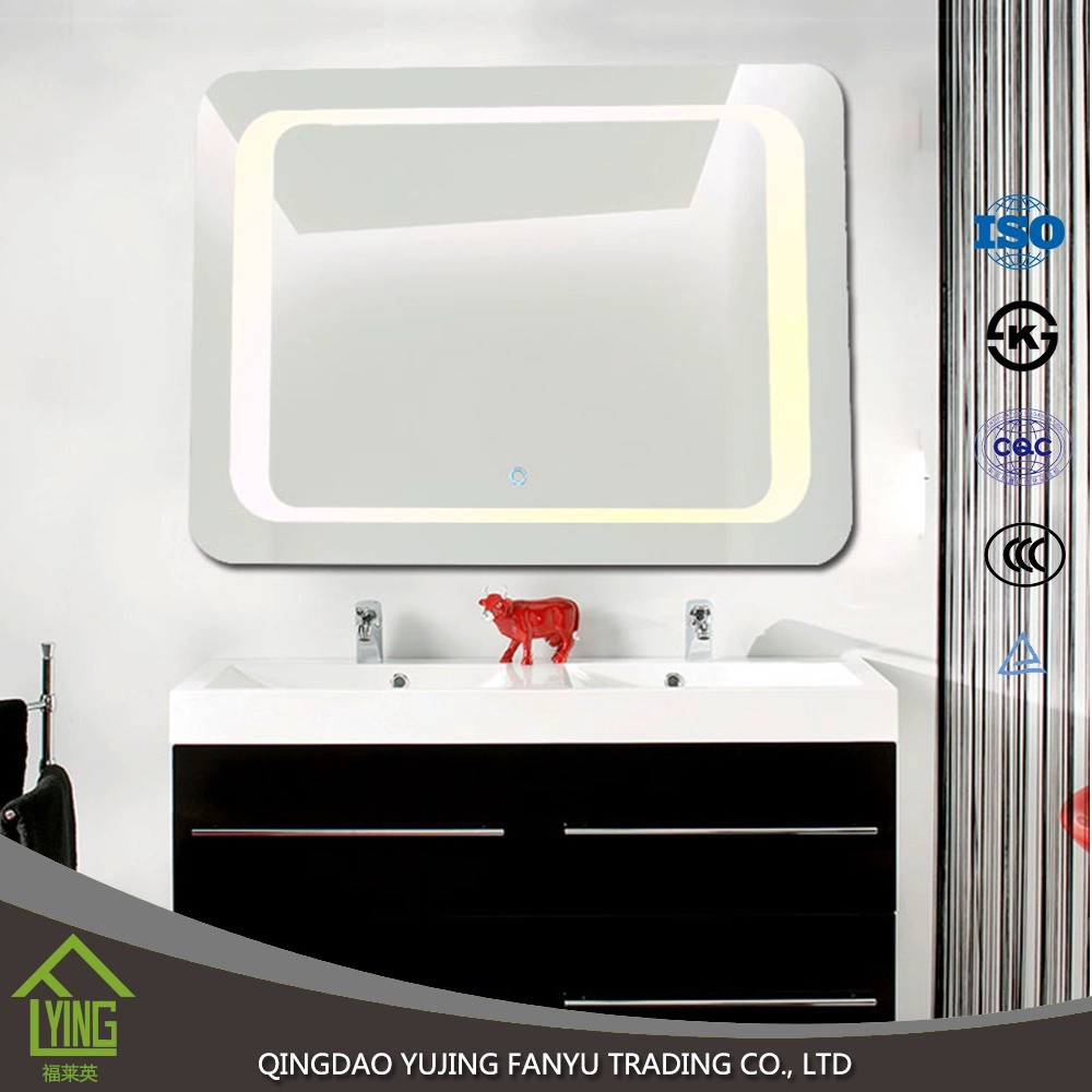 China luxury stainless steel LED mirror manufacturer