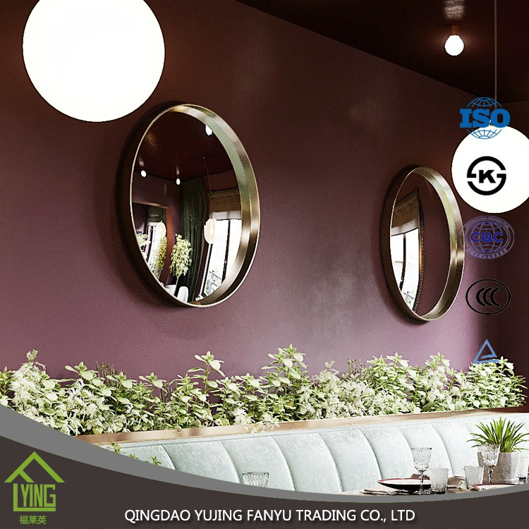 中国 modern art decorative mirror 4mm wall mirror 制造商