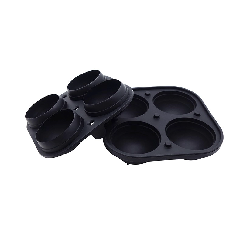 2.5 Inch Large Ice Sphere Mold Tray for Whiskey Ice Ball Maker with Lids Round Ice Ball Mold for Cocktail
