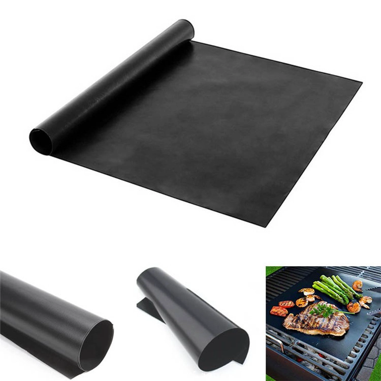 BBQ Grill Mat - Set van 2 Non Stick PTFE Teflon BBQ Grillen Matten - Heavy Duty, Herbruikbaar, Gemakkelijk schoon te maken bbq mat