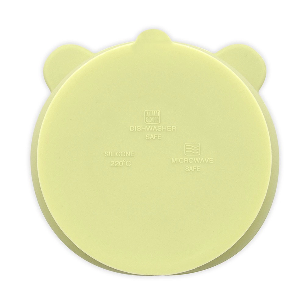 BHD 100% Food Grade Non-Toxic BPA Free Toddler First Stage Self Feeding Set Suction Silicone Baby Bowl