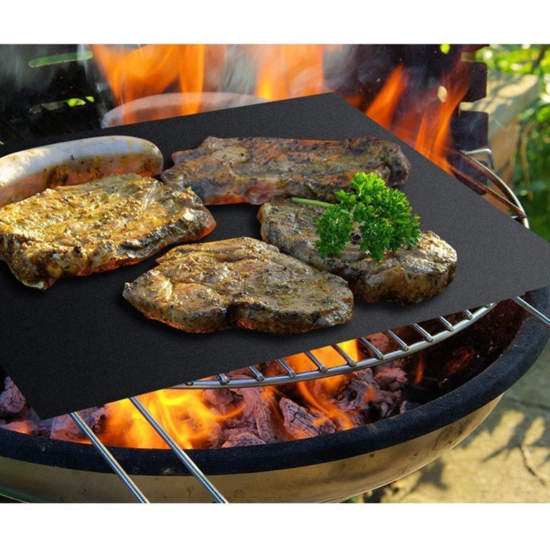 Fabrik Direkt Premium Wärmedämmung PTFE Grillblech, barbeque Blatt großhandel