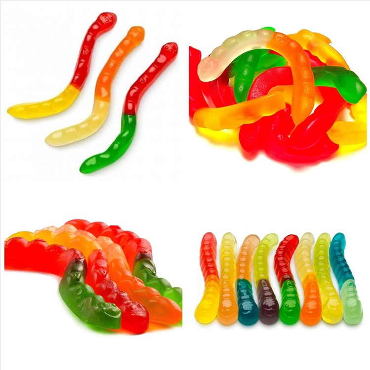 Gomito Worms / Bears muffa + 2PS rubinetteria per ormoni gengive sano Fare, bricolage Candy, Halloween Gummy Cioccolato