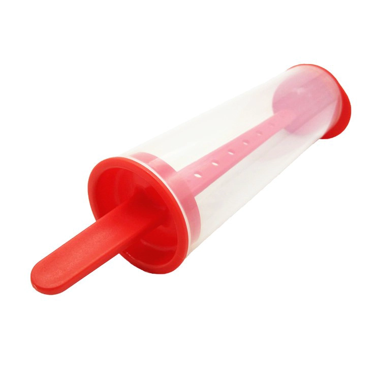 NEW Set of 2 Plastic Popsicle Mold,Kids Ice Cream Lolly Maker Mold with Lid